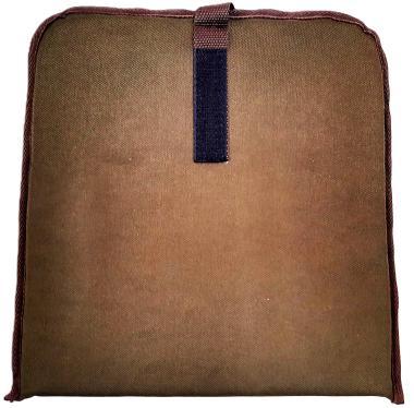 Ülőpárna összetekerhető, gyönygvászonból és szivacsból 33x35cm