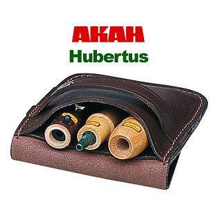 Hubertus hívó garnitúra bőr tokban