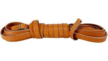 Vérebvezetö bőrpóráz 16mm  8M